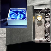 布張り専用厚紙箱(紺から黒に移行中)、他のクリスタル品も同