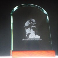 写真を編集し彫刻した作品<br>
<br>
<br>