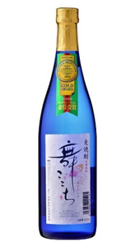 本格麦焼酎 ,軽やかな味<br>わいとフルーティーな<br>芳香の麦焼酎です<br>モンドセレクション金賞<br>キレ~イなブルーボトル<br>
も人気の要因 720ml 25度<br>
加工費込 5900円 専用箱無し<br>
<center><a href="https://www.kobo-abe.com/order?product=%E9%BA%A6%E7%84%BC%E9%85%8E%E8%88%9E" target="_blank" rel="noopener noreferrer"><img border="0" src="https://www.kobo-abe.com/wp-content/uploads/2016/10/order-or200.png" width="200px" alt=""></a></center>
<br>
<br>